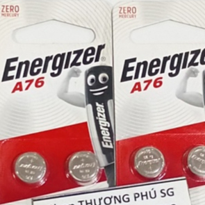 Pin Energizer A76, LR44, AG13 - 1.5V /  Vĩ 2 Viên