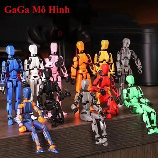  Combo 5 Combo 6 mô hình lắp ráp robot dummy nhiều phụ kiện đi kèm khớp cử động linh hoạt 
