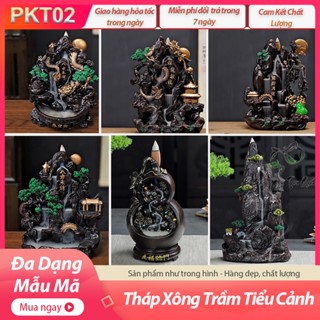  Siêu SaleThác Khói Xông Trầm Hương Phong Thủy Tiểu Cảnh Sơn Thủy 
