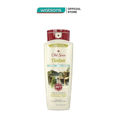 [Mã FMCGWA101 giảm 8% đơn 250K] Sữa Tắm Old Spice Timber Sandal Wood 532ml