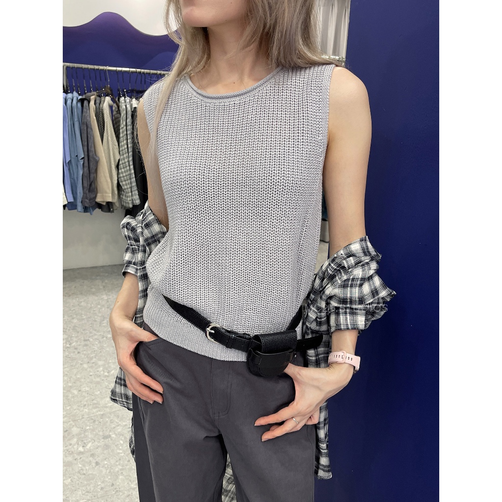 Áo 3 lỗ trơn MC21.studios vải len cotton đan a4687