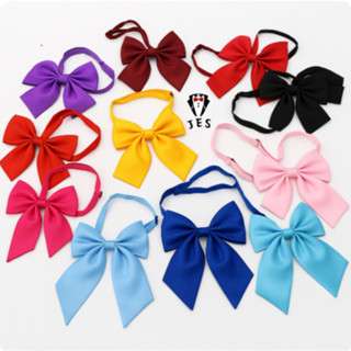 Nơ đeo cổ nữ sinh viên học sinh Nhật Bản đồng phục công sở vải lụa đủ màu