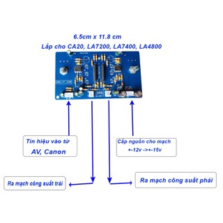 Mặt Ampli 4 Mic Mặt Chuyển Ampli 4 Mic Thành Cục Đẩy Main KT 43cm x 15cm