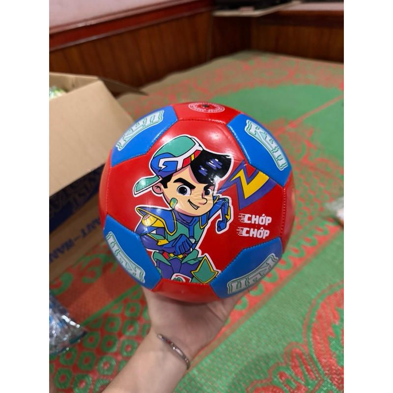Bóng đá da Kun - tặng kèm túi lưới đựng bóng và kim bơm bóng (có bơm sẵn)