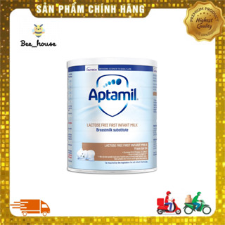  Sữa Aptamil Free Lactose UK dành cho bé bất dung nạp Lactose 400gr - Beehouse 