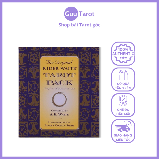 Bộ Bài Original Rider Waite Tarot Set (Guu Tarot Shop)
