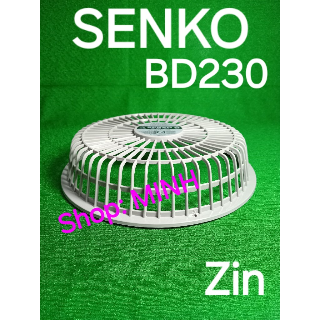 LỒNG SAU quạt Senko BD230 zin theo máy – LỒNG BẢO VỆ CÁNH quạt hộp 2 tấc quạt bàn đảo Senko BD230