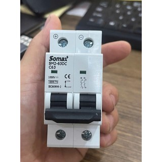 Chống sét lan truyền LWse 2P 1000V - Cắt lọc sét DC , CB DC 2P 25A, 32A, 63A