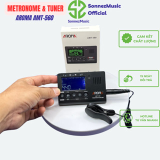 Metronome máy đếm nhịp điện tử kèm tuner chỉnh dây đàn guitar 2 trong 1 tiện dụng hiện đại - Sonnezmusic