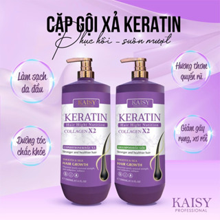 Cặp gội xả cao cấp KAI (TÍM),kiểm xoát dầu thừa,tóc bết,tóc gàu x2 keratin phục hồi chuyên sâu giữ màu nhuộm lâu phai nè