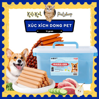 Xúc xích cho chó mèo cây 15g, Xúc xích ăn liền cho thú cưng giàu dinh dưỡng và đạm cao, bổ sung canxi và khoáng chất