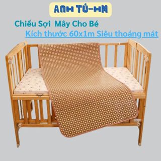 Chiếu mây điều hòa cho bé kích thước 60cm x 100cm, chiếu mây mềm mát thoải mái cho bé