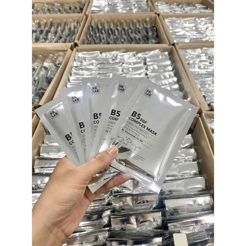 10 MIẾNG Mặt Nạ DƯỠNG DA KRLAB B5 EGF Complex Mask