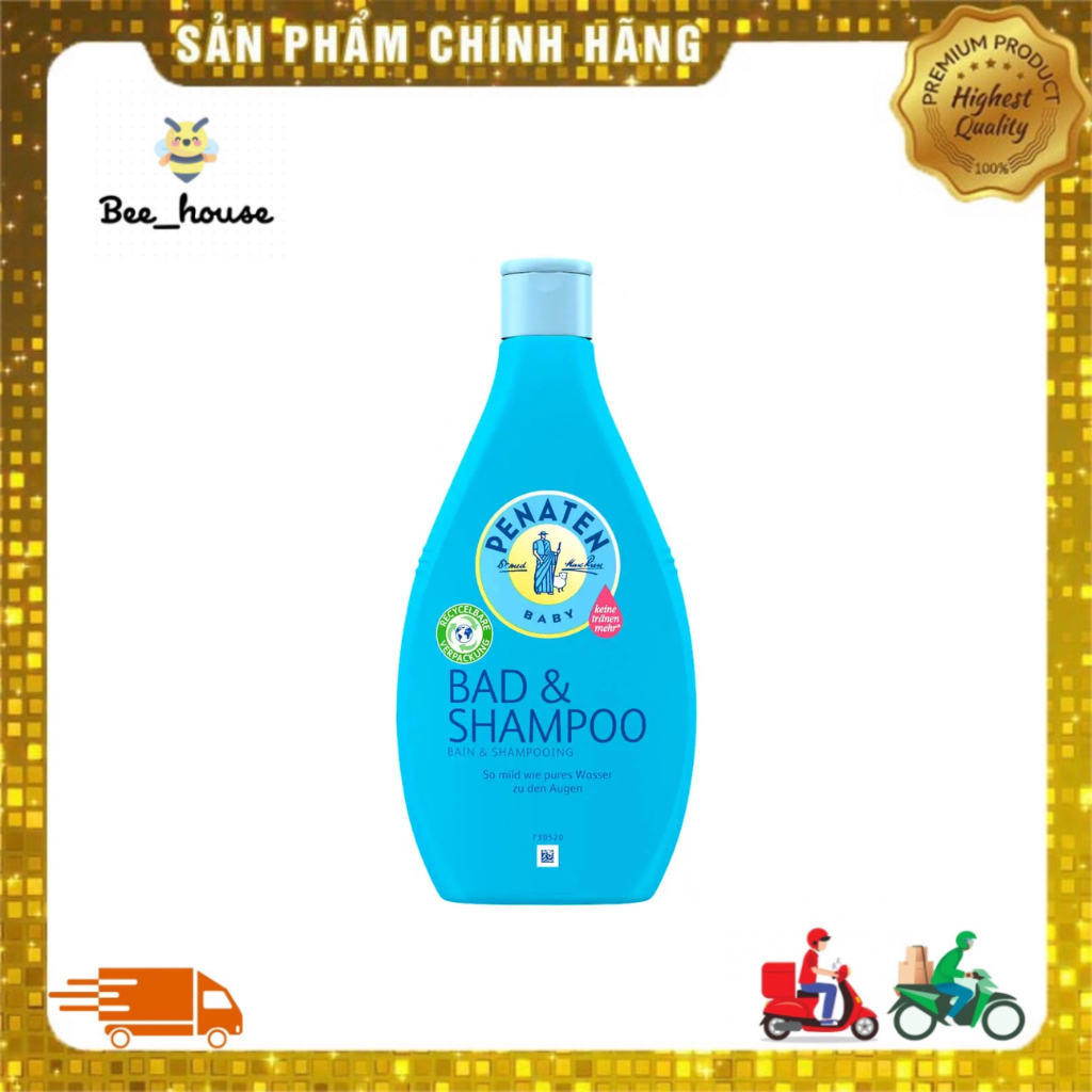 Sữa tắm gội Penaten 400ml - Bee house