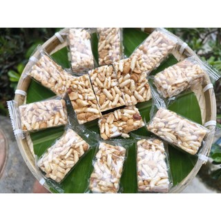 Cốm gạo gừng đậu phộng giòn 500g