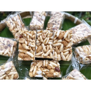 Cốm gạo gừng đậu phộng giòn 500g