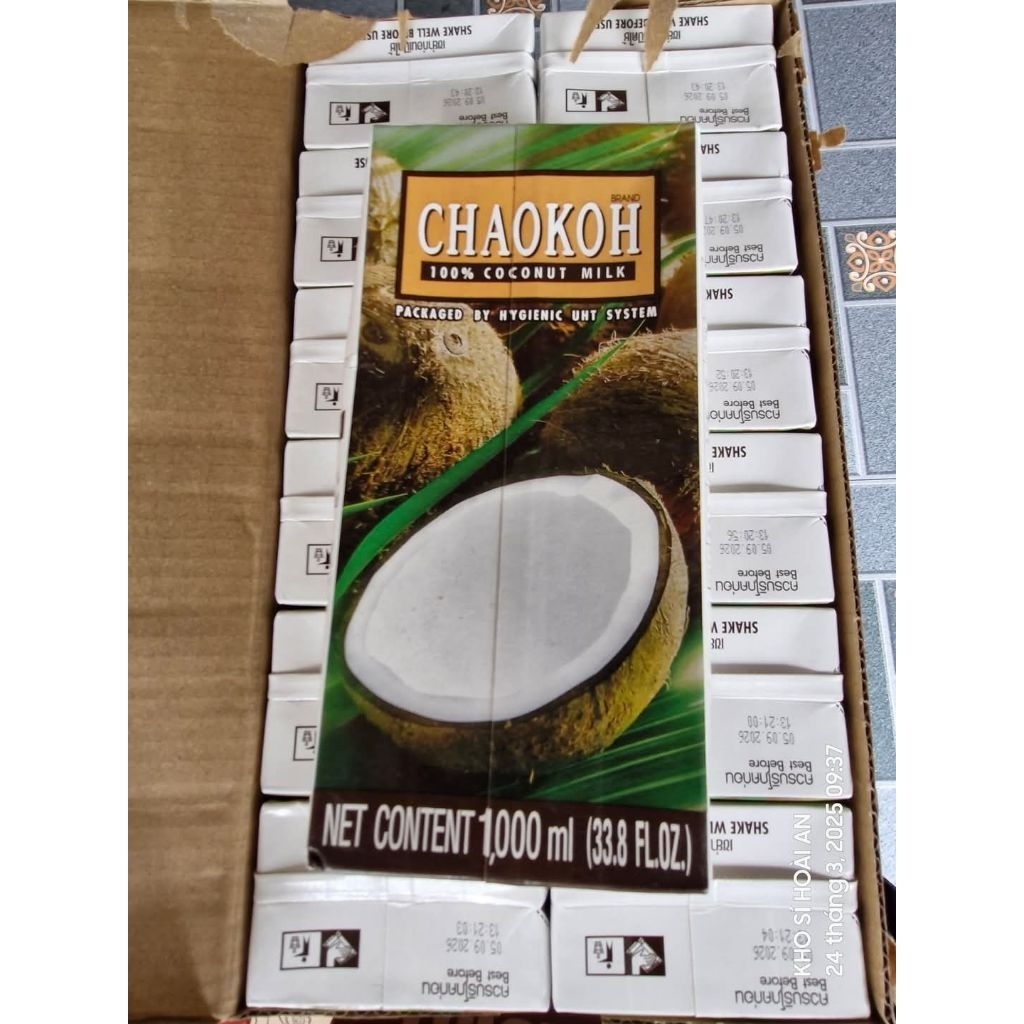 CỐT DỪA THÁI LAN CHAOKOH (1000ML)
