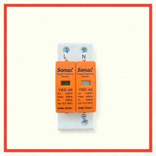 Chống sét lan truyền AC 2P 4P 40KA - Chống sét AC dùng cho năng lượng mặt trời