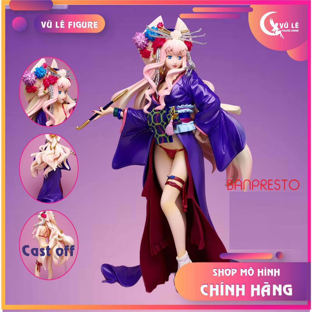 Mô hình Oiran Sheryl Kimono Ver chính hãng Ichiban Kuji - Macross Frontier Diva Giải A figure