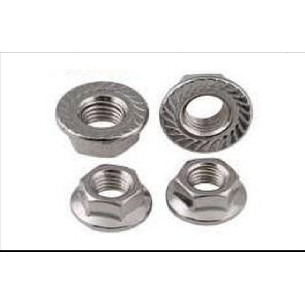 (Set từ 5-20 con) tán liền long đền- đai ốc liền long đền inox 304 và inox 201