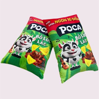   1 sản phẩm Gối Ôm 3D in hình Bimbim - Bánh Mì - Mì Gói loại đại 45cm hàng Made in Việt Nam. 