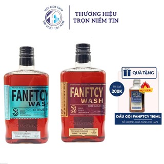  Sữa tắm nam Fanftcy Wash Citrus Burs   Rose & Old Cologne Intense 110ml   500ml cao cấp cho nam 
