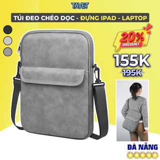 Túi Đựng iPad Pro 11 13" Air 10.9 10.2 9.7 Túi Đeo Chéo Chống Sốc Cho Laptop 13 14 Inch Nam Nữ Tavet