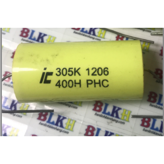 Tụ phân tần cao cấp 400VDC 3uF hãng PHC Illinois Capacitor USA