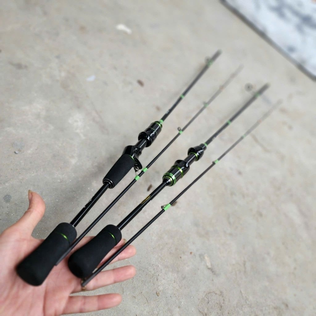 cần câu lure ul Fire Phoenix, cần UL xanh