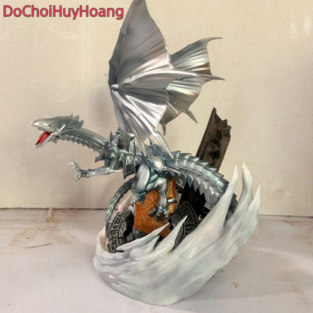 Mô hình Rồng trắng mắt xanh Yugioh trong vua trò chơi 31cm