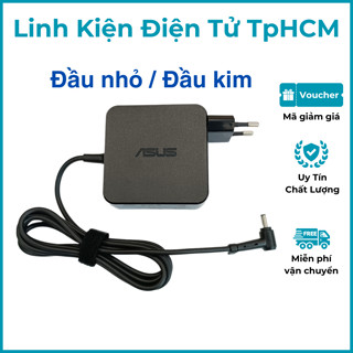 Sạc Laptop Asus 19V - 2.37A / 3.42A Cho Asus Vivobook Zenbook - Charger 45W 65W - Adapter Asus Hình Vuông - ZIN