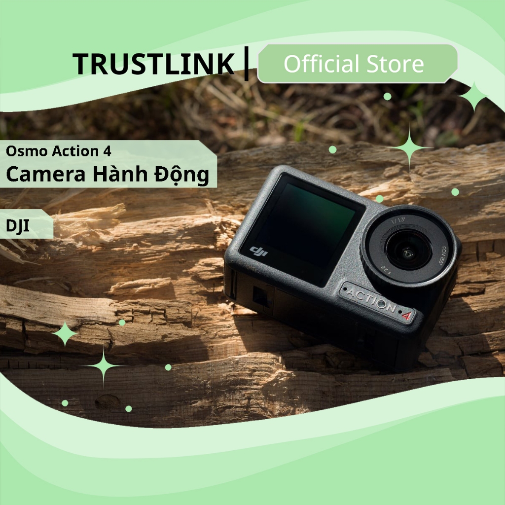 Camera Hành Động DJI Osmo Action 4 -2 Màn Hình Cảm Ứng - Chống Nước - 4K/120fps - Sạc Nhanh | BigBuy360 - bigbuy360.vn