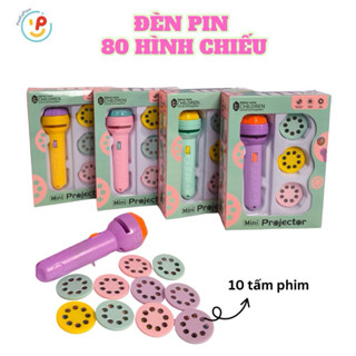 Đồ chơi đèn pin chiếu hình có 80 hình PeeKaPaw Toys