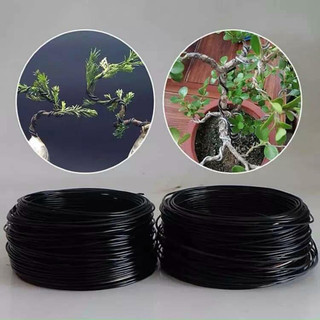  500gr đủ loại dây nhôm đen dây uốn cây cảnh bonsai dây làm dàn mềm dẻo từ 1li đến 8 li  dây kẽm uốn cây 