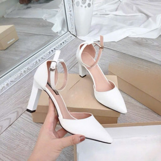 Giày Sandal Bít Mũi Sang Chảnh Gót Nhọn 9p Size 35-40 Mã A888