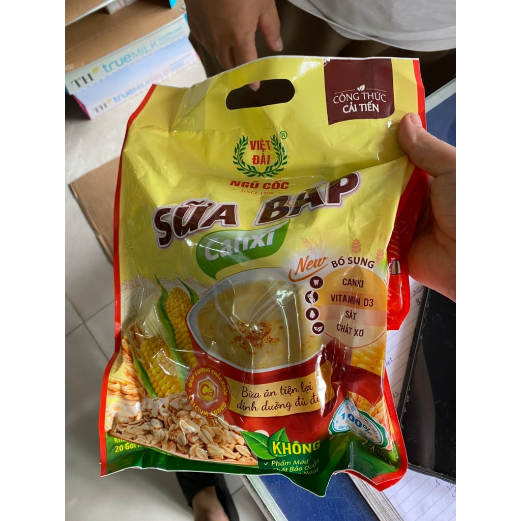 Ngũ cốc Sữa bắp canxi