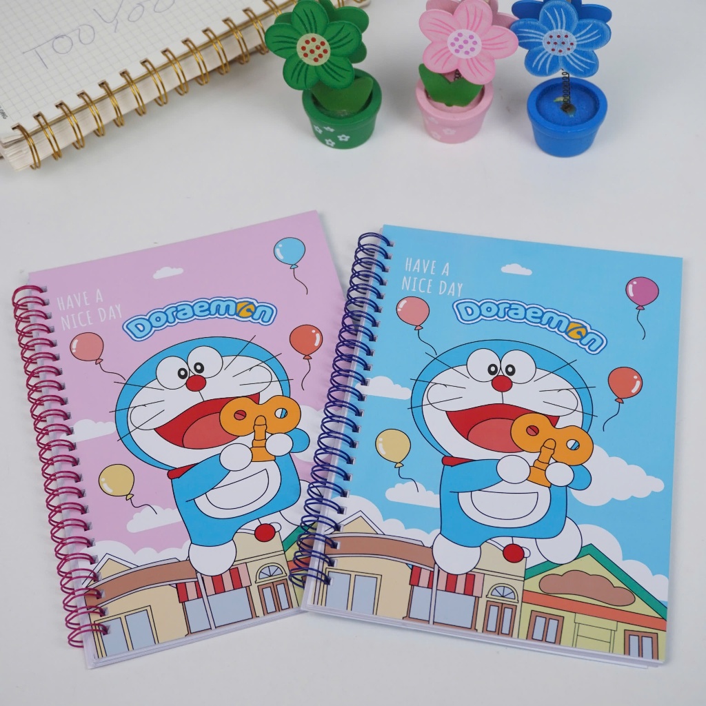 Sổ lò xo A5 Doraemon dễ thương cute TooYoo BK00327