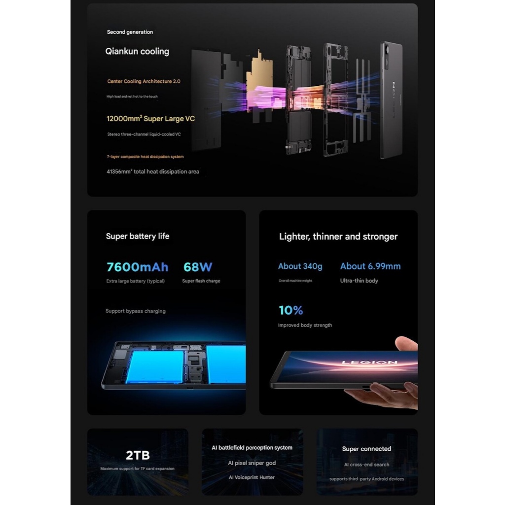 Máy tính bảng Lenovo Y700 Gen 4 Snap 8 Elite (Không Ship Bắc) - Qua sử dụng 98-99% | BigBuy360 - bigbuy360.vn