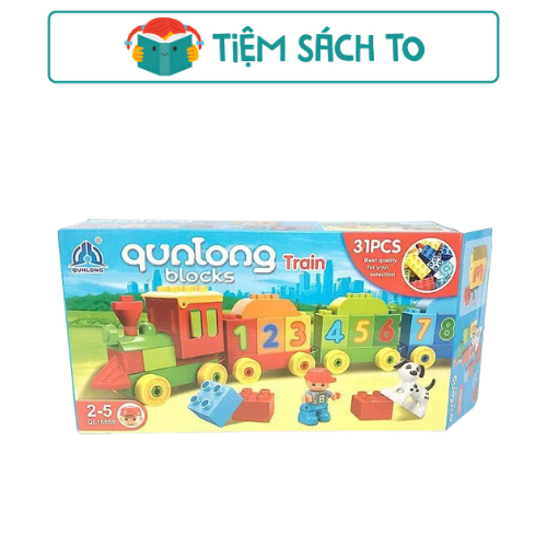 Đồ Chơi Duka - Ghép Hình Đoàn Tàu Chữ Số 31 Chi Tiết (DK81021)