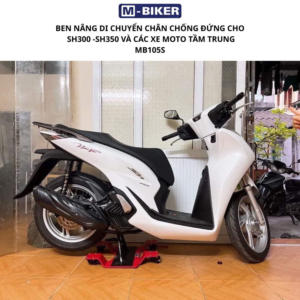[ Chính hãng ] Ben nâng sh, ben nâng xe moto nhỏ, ben nâng di chuyển sơn tĩnh điện cao cấp.