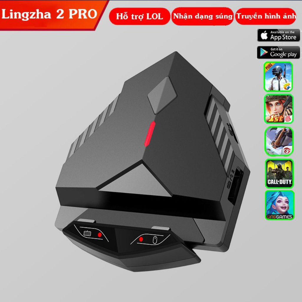 Lingzha 2 Pro sẳn phẩm cục ngon dành cho a e game chủ có ghim tâm Ai nhận dạng súng hộ trợ kéo tâm f