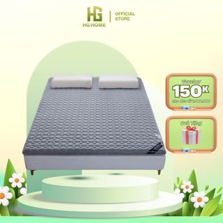 Nệm Topper Thảo Dược Chống Đau Mỏi Vai Gáy HGHOME đa dạng kích thước [ Hàng Đẹp ]
