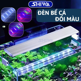 Đèn Hồ Cá 20-80CM Đổi Màu Tiết Kiệm Điện - Đèn Led Máng Cho Bể Cá Cảnh Thuỷ Sinh Dùng Cho Bể Mini Đến Lớn Shiwa