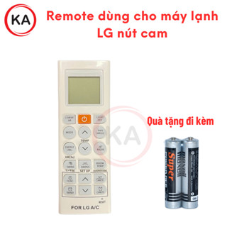  Remote máy lạnh LG nút cam Điều khiển điều hòa LG nút cam 