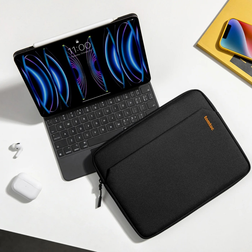 Túi chống sốc cho iPad/Tablet Tomtoc (USA) Sleeve Bag size 11"/12.9"/13" chính hãng, chống sốc tốt | BigBuy360 - bigbuy360.vn
