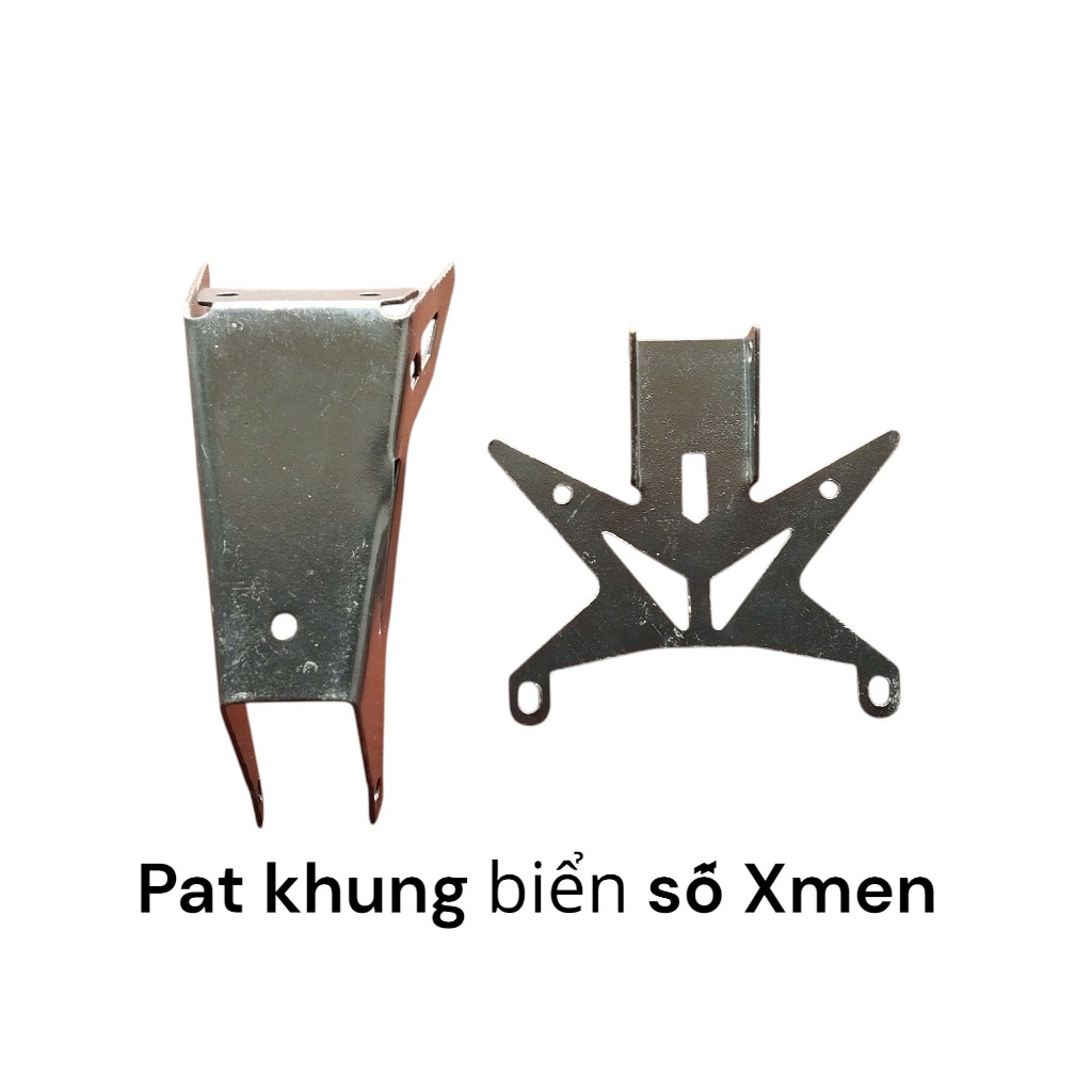 Pát biển số,khung bắt biển số xe điện xmen