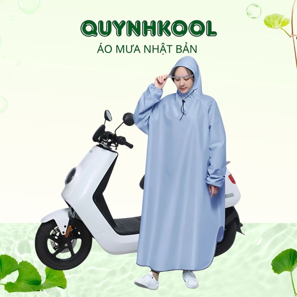 Áo mưa DIDOOGLT đi xe có kính chắn nước phong cách Nhật Bản mẫu mới cao cấp tiện dụng an toàn