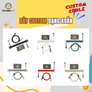 Dây cáp custom cho bàn phím cơ dạng xoắn lò xo - 373 Cablemod (Hàng Oder)