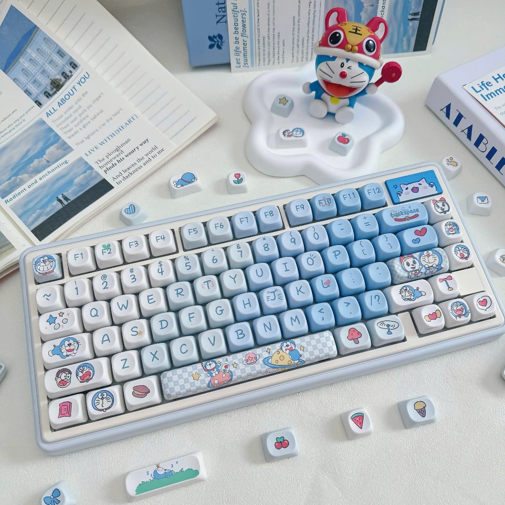(Không phải bàn phím) Keycap MOA profile dễ thương, nhựa PBT Cat, Hamters, Puppy - In Dyesub | BigBuy360 - bigbuy360.vn