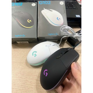   sỉ giá tốt  Chuột có dây Logitech G102 - 2 màu đen và trắng full box - hàng đẹp chất lượng 